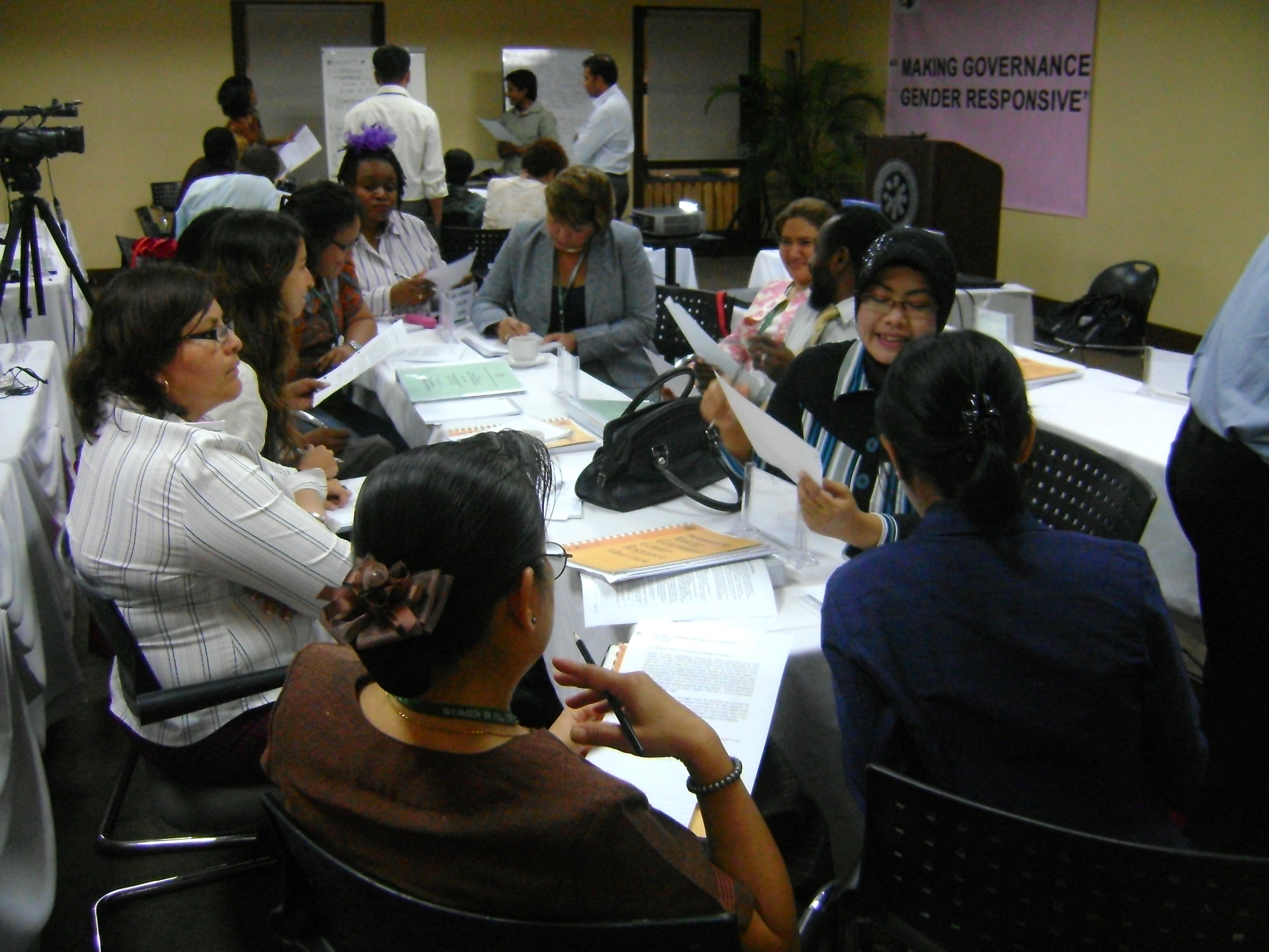 2009 ... Conference with Center for Asia Pacific Women in Politics (CAPWIP) on Making Governance Gender Responsive (MGGR)